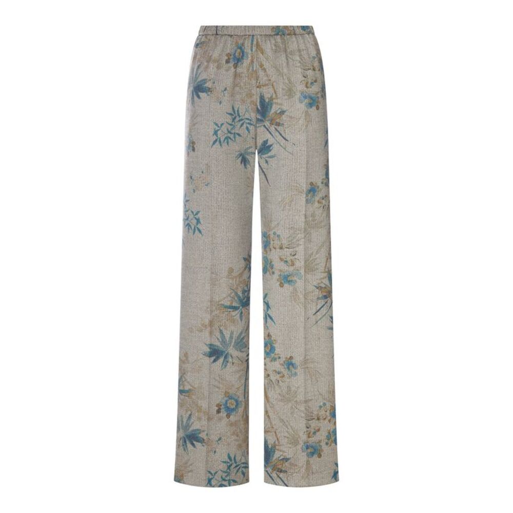 Forte Forte Women Floral Print Palazzo Trousers